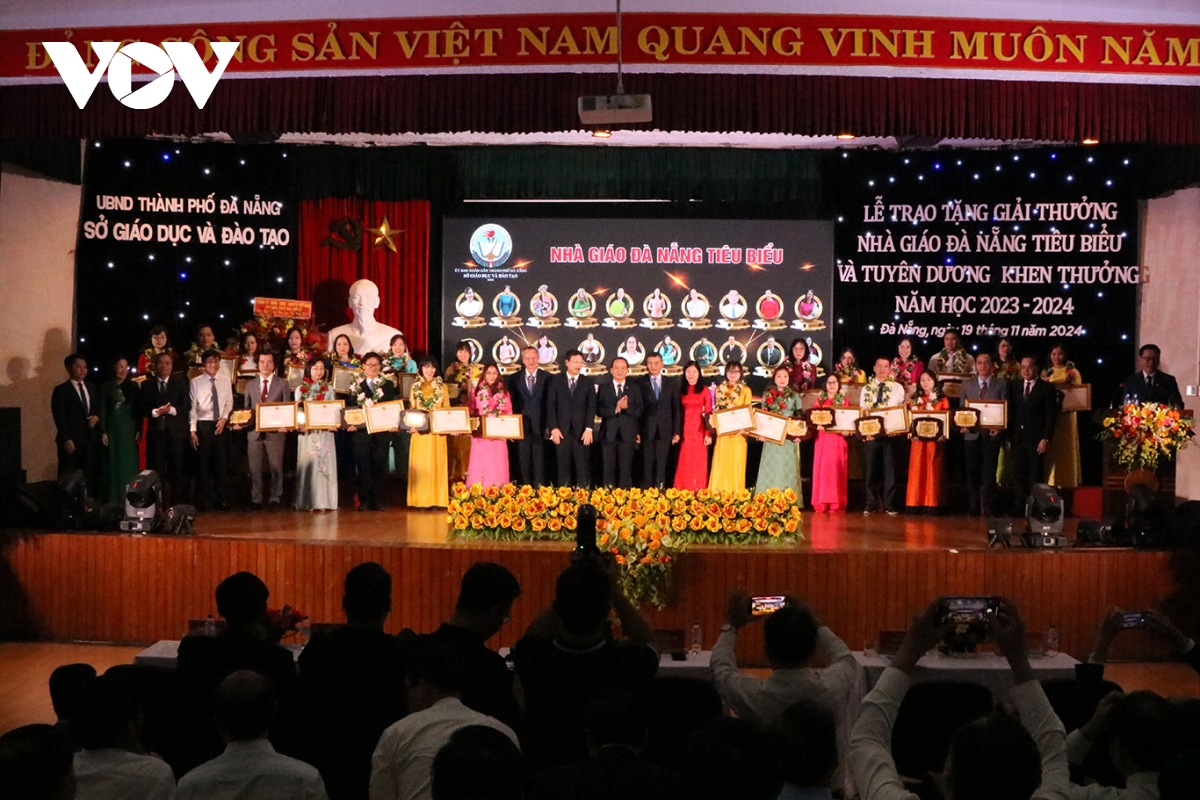 Đà Nẵng vinh danh 25 nhà giáo tiêu biểu